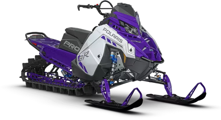 POLARIS 9R RMK PRO 155 Plum crazy/ Ghost White - Polaris moottorikelkat 2027 - 2570 - 1