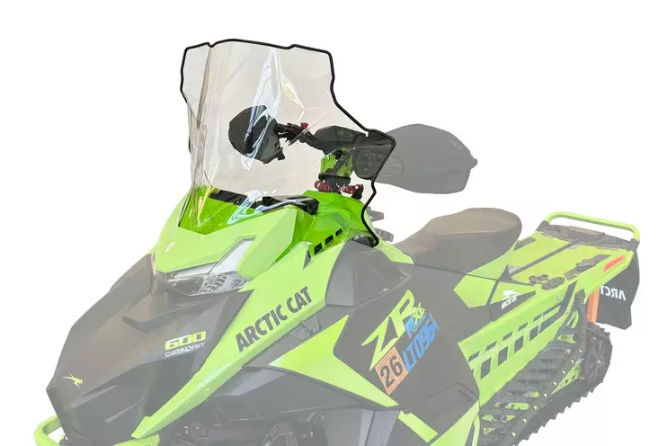 Powermadd Tuulilasi Arctic Cat Catalyst Keskikorkea (19") Kirkas/Musta grafiikka - Tuulisuojat - 2720 - 1