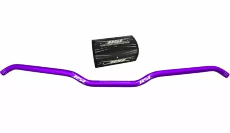 RSI Ohjaustanko Hustler Alu Full 22mm 13degree Hooked 1" Rise Anodized Violetti - Ohjaustangot - 3950 - 1