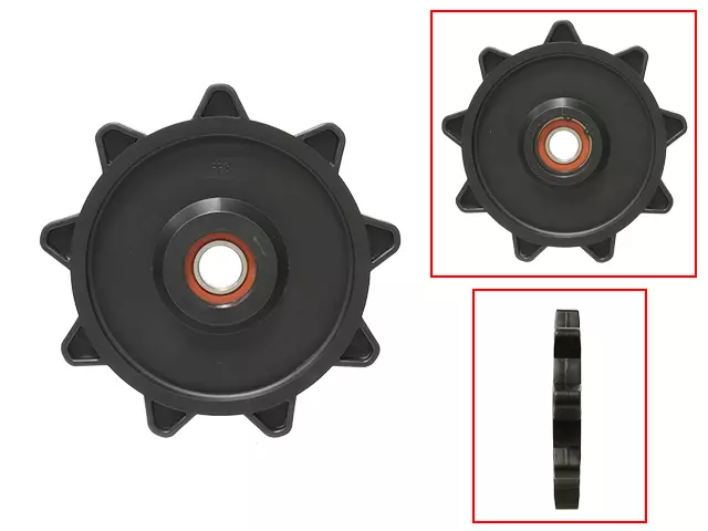 Sno-X Kääntöpyörä 2.52 180mm 9 hamp - Telapyörät - 4450 - 1