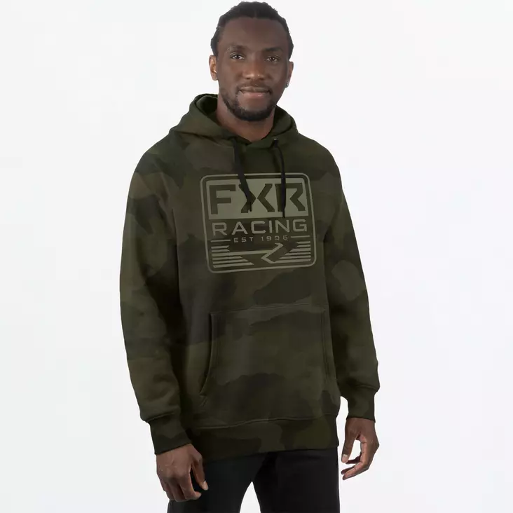 Emblem Cotton Pullover Hoodie - Hupparit & Fleece - 755 - 1