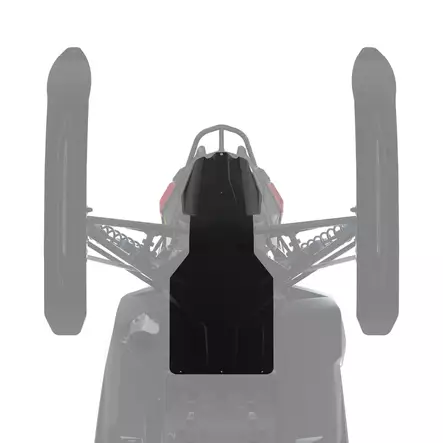 K-SKID PLATE BLK - Moottorikelkan Pohjapanssarit - 10 - 1