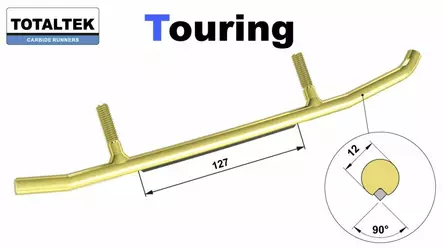 Ohjainrauta, Pari - Totaltek Moottorikelkan ohjainraudat - 70 - 1
