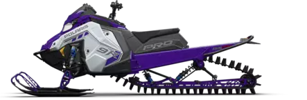 POLARIS 9R RMK PRO 155 Plum crazy/ Ghost White - Polaris moottorikelkat 2027 - 2570 - 1