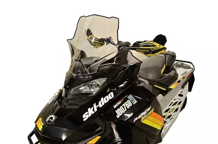 Powermadd Tuulilasi Ski-Doo Gen4 Keskikorkea 20" Kirkas/Mustalla grafiikalla - Tuulisuojat - 3350 - 1