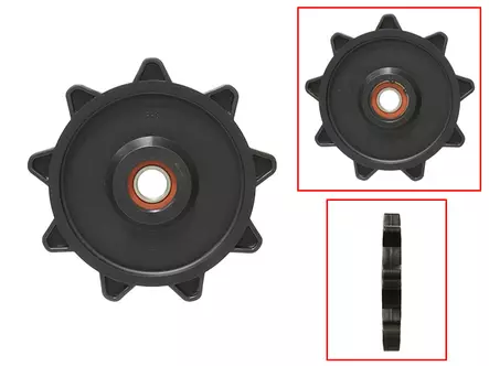 Sno-X Kääntöpyörä 2.52 180mm 9 hamp - Telapyörät - 4450 - 1