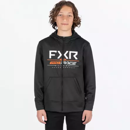 Youth Race Division Tech Zip Hoodie - Lasten Hupparit & Fleece - 294 - 1