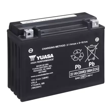 Yuasa akku, YTX24HL-BS (cp) - Akut & Akkutesterit - 51330 - 1