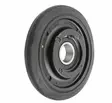 Kimpex Telapyörä Musta Polaris 135mm - Telapyörät - 17620 - 1