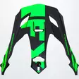 Torque X Team Helmet Peak 22-Blk/Lime-OS - Kypärien tarvikkeet - 46230 - 1