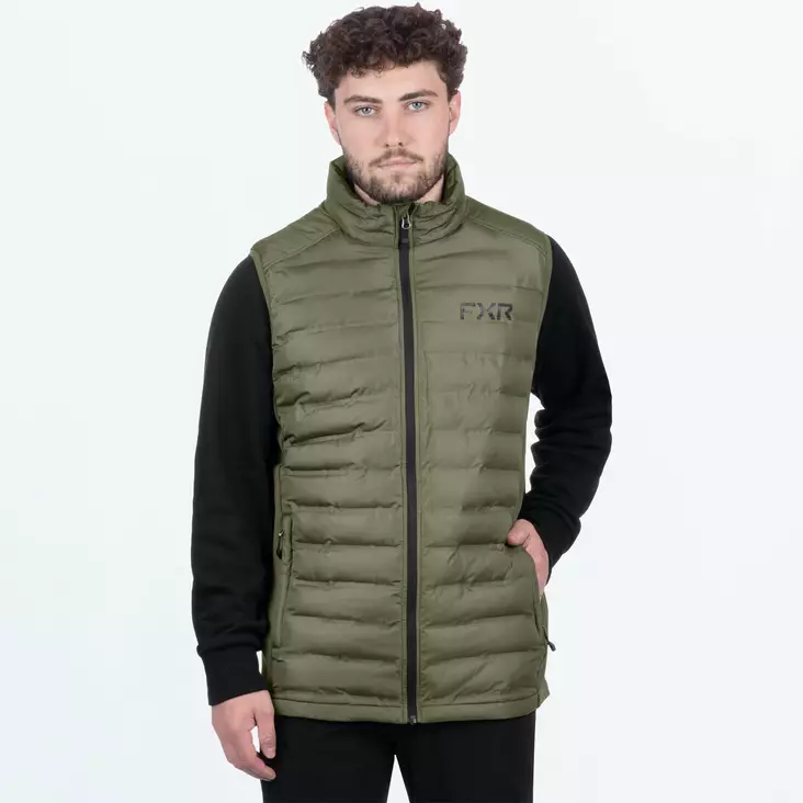 Men's Podium Hybrid Quilted Vest - Liivit - 1247 - 1