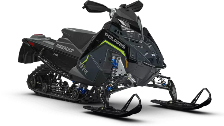 POLARIS 9R SB ASLT ESCAPE 146 * Black/ Blue Dusk - Polaris moottorikelkat 2027 - 2601 - 1
