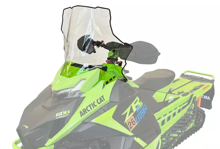 Powermadd Tuulilasi Arctic Cat Catalyst Matala (15") Savu - Tuulisuojat - 2721 - 1