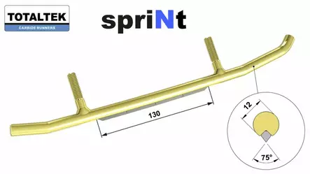 Ohjainrauta, Pari SK-11N - Totaltek Moottorikelkan ohjainraudat - 71 - 1