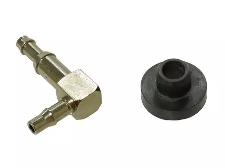 Sno-X Tankinliitin 1/2" reikä1/4" (6mm) letku - Tankin korkit - 3781 - 1