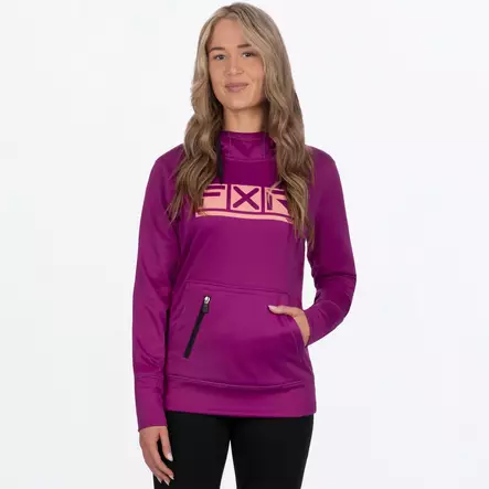 Women's Podium Tech Pullover Hoodie - Naiste Hupparit & Fleece - 452 - 1