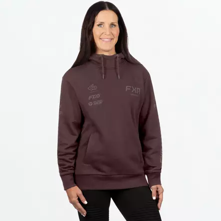 Women's Stack Cotton Pullover Hoodie - Naiste Hupparit & Fleece - 590 - 1