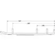 Sno-X Ripper Four Ohjausrauta pari 4" Kovametalli - Ohjausraudat - 4331 - 1