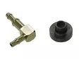 Sno-X Tankinliitin 1/2" reikä1/4" (6mm) letku - Tankin korkit - 3781 - 1