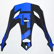 Torque X Team Helmet Peak 22-Blk/Blue-OS - Kypärien tarvikkeet - 19451 - 1
