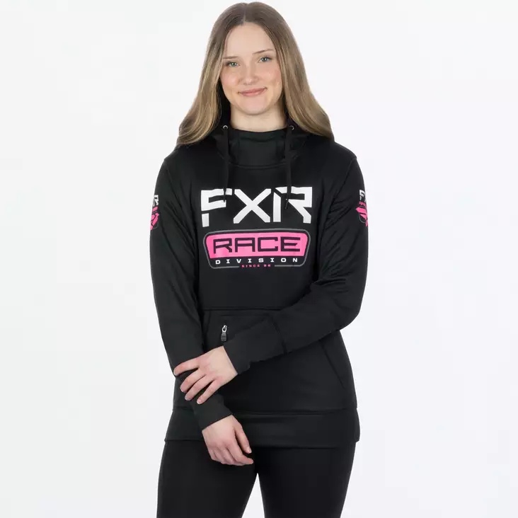 Women's Race Division Tech Pullover Hoodie - Hupparit & Fleece - 842 - 1