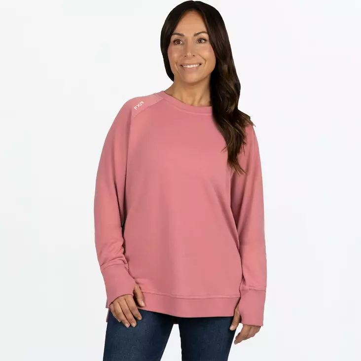 Women's Side Star Crewneck Pullover Sweater - Hupparit & Fleece - 845 - 1
