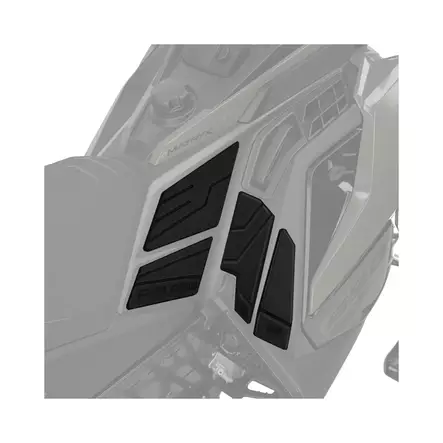 K-PAD KNEE ULT TP BLK - Moottorikelkan Ajomukavuus - 32 - 1