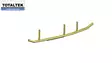 Ohjainrauta, Pari - Totaltek Moottorikelkan ohjainraudat - 72 - 1