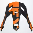 Torque X Team Helmet Peak 22-Blk/Orange-OS - Kypärien tarvikkeet - 19452 - 1