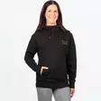 W Bass Cotton PO Hoodie 26-Black/Maui Blue-2XL - Hupparit & Fleece - 34732 - 1