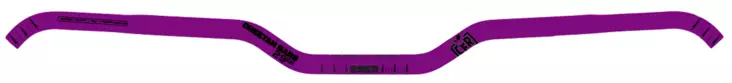 CFR 29er Ohjaustanko 1" 7/8 Lila/musta - Ohjaustangot - 17893 - 1
