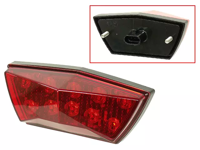 Sno-X LED Takalyhty Polaris - Variaattorin osat - 11833 - 1