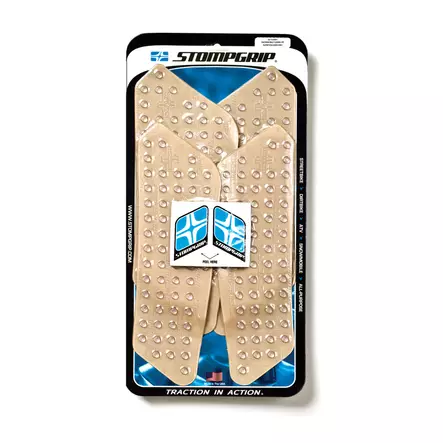 Stompgrip Snowmobile Tunnel Grip - Super Volcano : Clear - Satulanpääliset - 18333 - 1