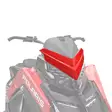 K-RETAINER WINDSHIELD RED - Varaosat (25,5%) - 19763 - 1