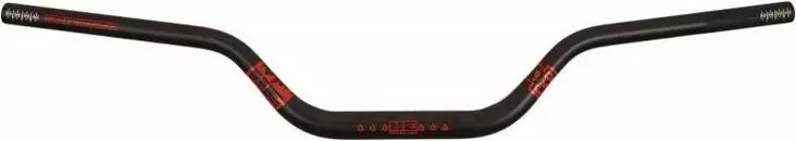 CFR Hard enduro ohjaustanko 3”-76mm korotus Musta/Pun. - Ohjaustangot - 17764 - 1