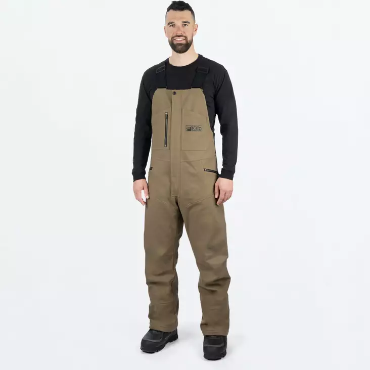 Task Insulated Canvas Bib Overall - Housut - 933 - 1