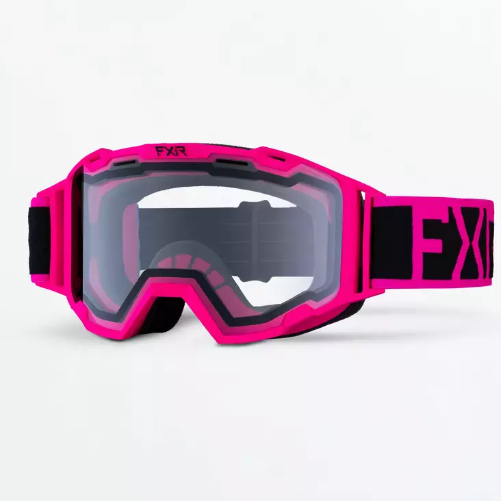 Yth Maverick Clear Goggle 24-E Pink-OS - Ajolasit - 38154 - 1
