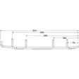 Sno-X Slasher Six Ohjausrauta pari 6" Kovametalli - Ohjausraudat - 4294 - 1