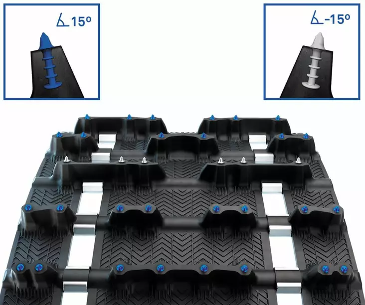 Camso Telamatto ICE Arrowhead 130 38x327 2.86" 33mm - 129" - 3265 - 1