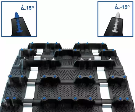 Camso Telamatto ICE Arrowhead 130 38x327 2.86" 33mm - 129" - 3265 - 1
