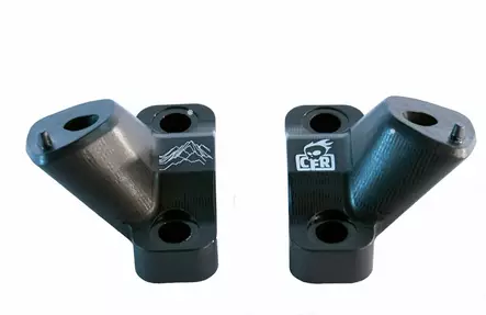 CFR Tartuntakahva adapteri V1 (Knucks riser) Ski-Doo Gen4 Musta - Grab barit - 17605 - 1