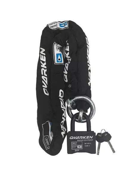 Hyper Lukituspaketti ketju+lukko Luokka 3 1.5m - Ketjulukot ja ketjut - 3745 - 1