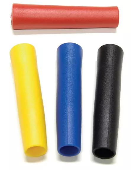 Sno-X Kahvakumi pari keltainen pituus 130mm - Ketjukotelon rattaat - 12095 - 1