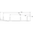 Sno-X Ripper Four Ohjausrauta pari 4" Kovametalli - Ohjausraudat - 4375 - 1