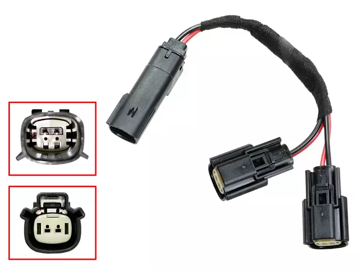 Sno-X Lisävarustepistokkeen jakaja Ski-Doo REV Gen4 - Sähköosat - 11596 - 1