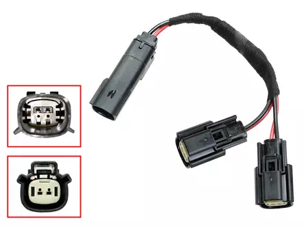 Sno-X Lisävarustepistokkeen jakaja Ski-Doo REV Gen4 - Sähköosat - 11596 - 1