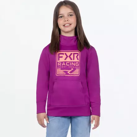 Youth Emblem Tech Pullover Hoodie - Lasten Hupparit & Fleece - 631 - 1