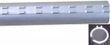 Sno-X Astinlaudan suojaputki 960mm (pari) - Astinlaudat ja tarvikkeet - 17737 - 1