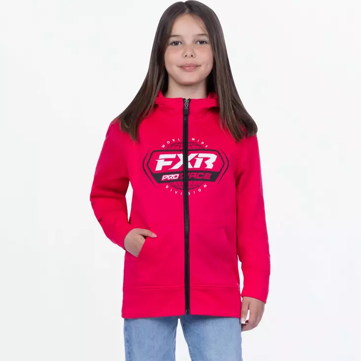 Youth Race Division Tech Zip Hoodie - Hupparit & Fleece - 949 - 1
