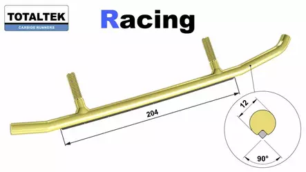 Ohjainrauta, Pari - Totaltek Moottorikelkan ohjainraudat - 67 - 1